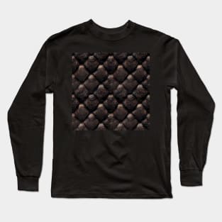 Dark Nordic pattern, model 1 Long Sleeve T-Shirt